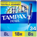 Tampones Pearl con Trenza LeakGuard Tampax