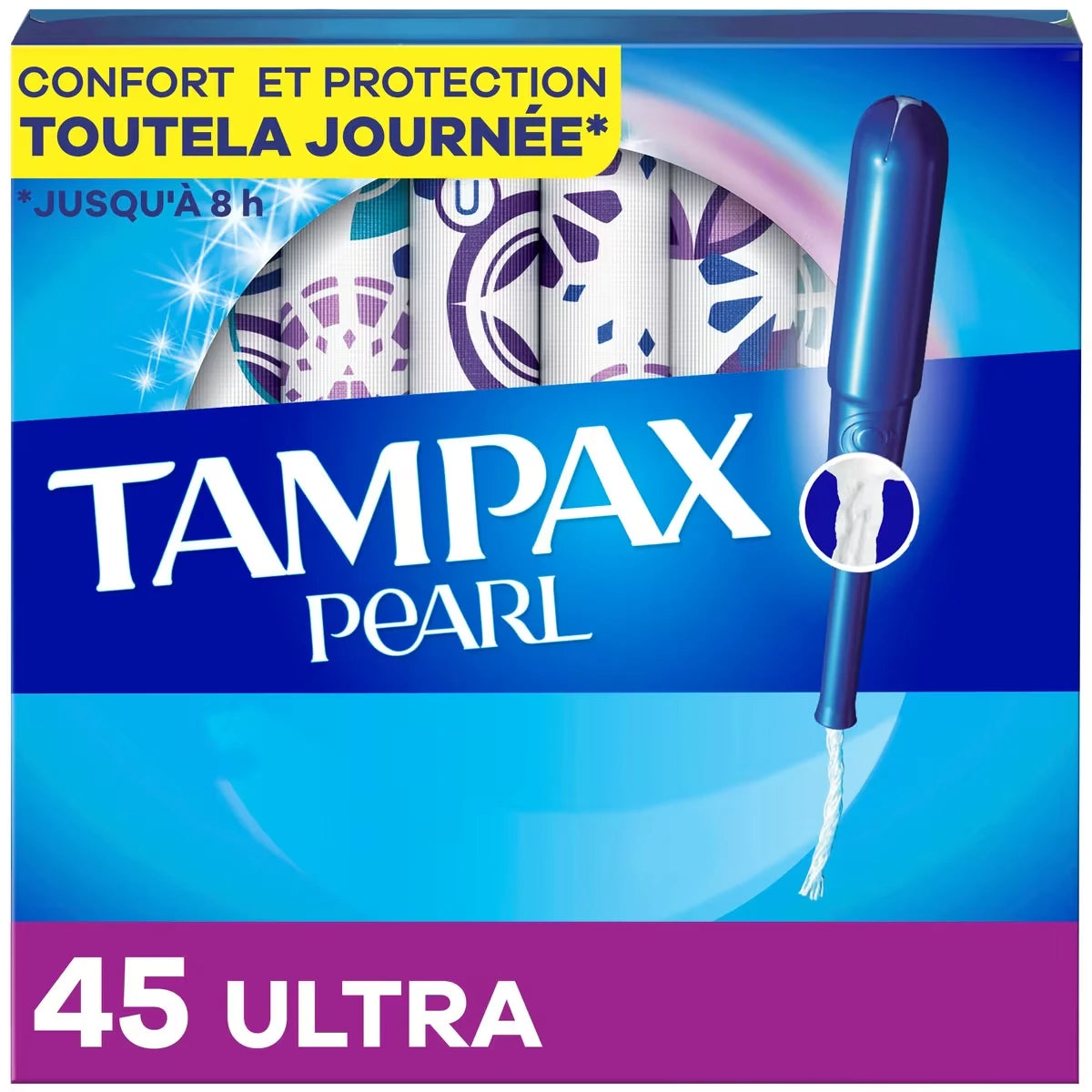Tampones Pearl con Trenza LeakGuard Tampax