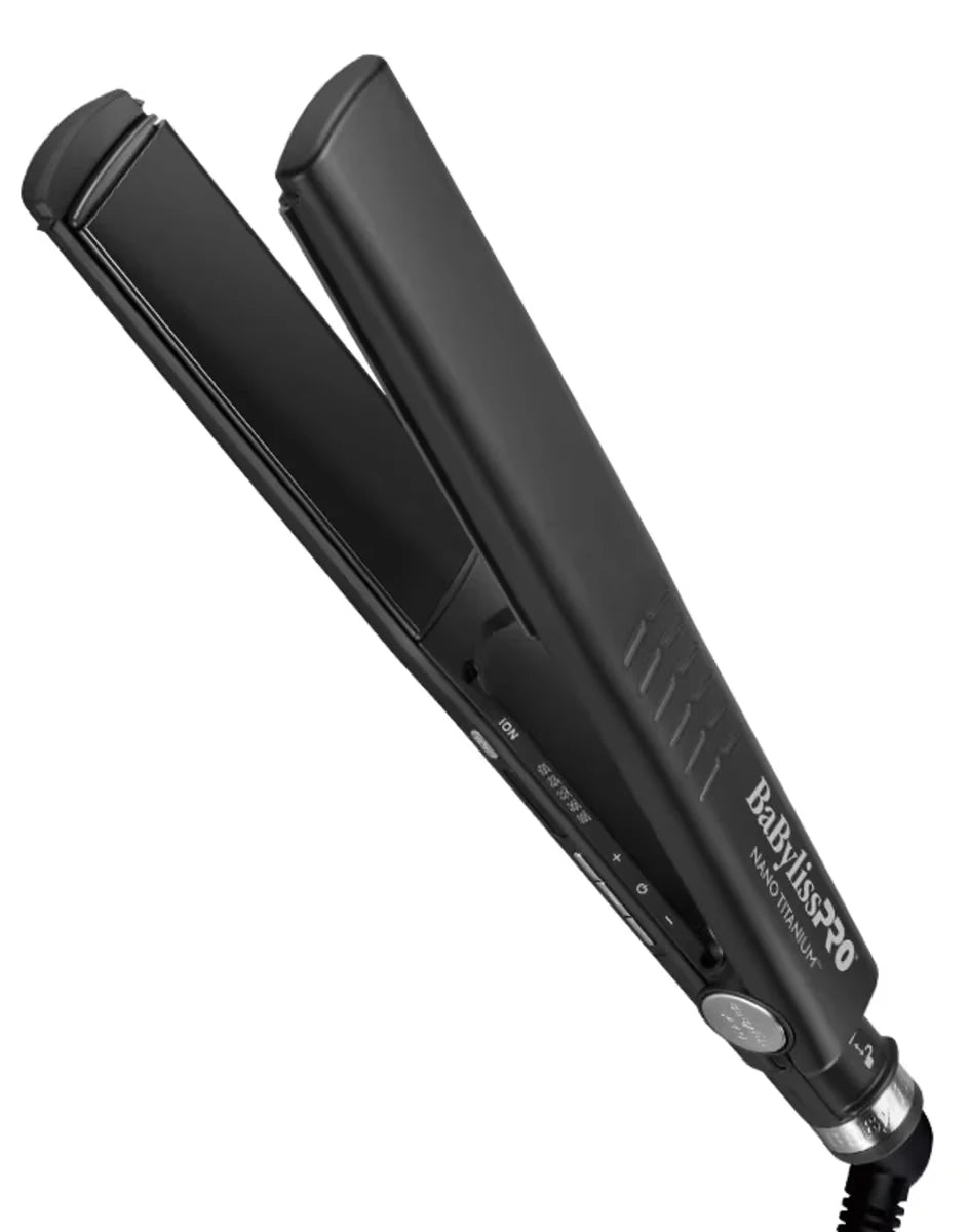Plancha Alisadora Iónica Nano Titanium 1-1/4 Pulgadas BaBylissPRO