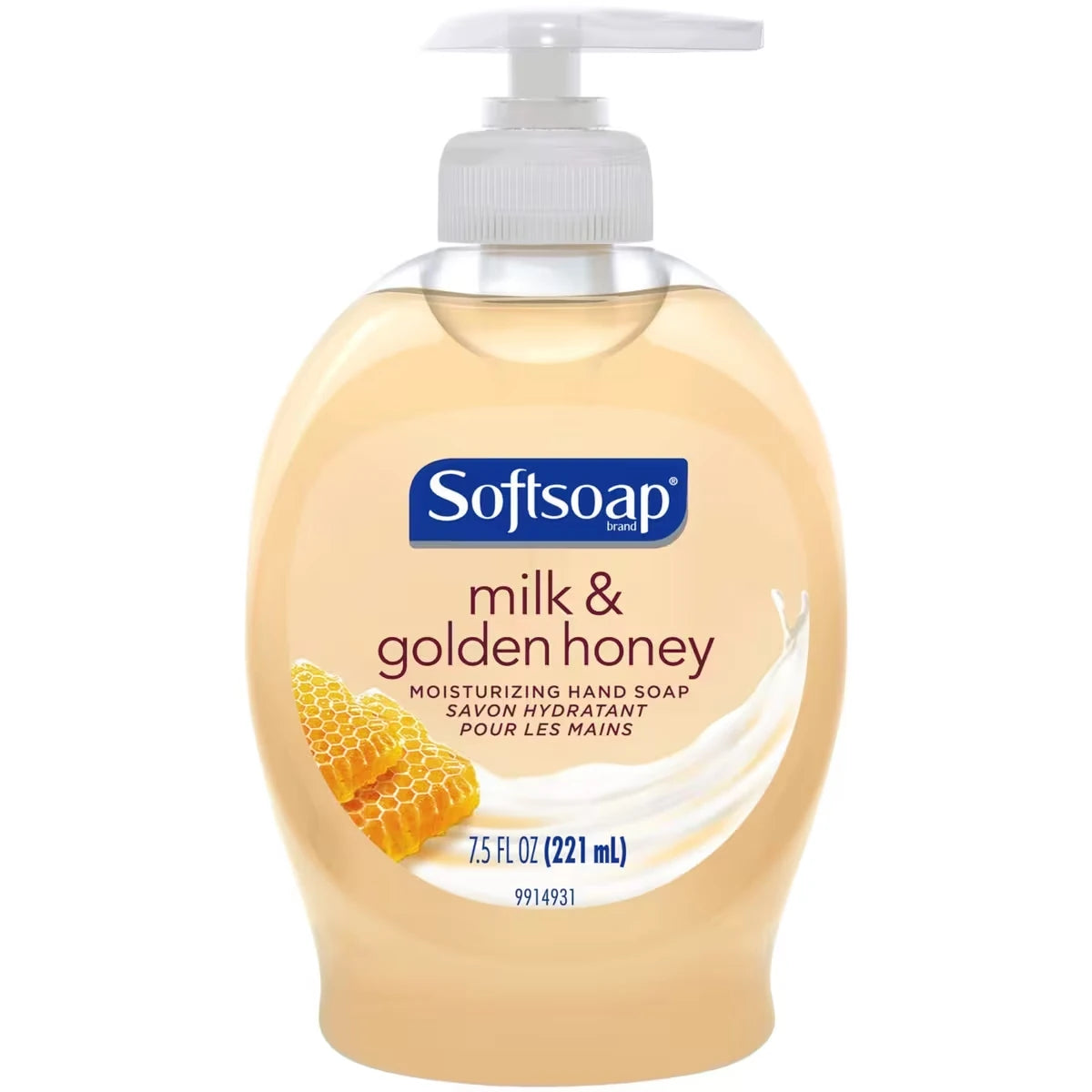 Jabón Líquido de Manos Leche y Miel Dorada 1,47 L Softsoap