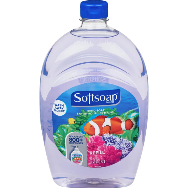 Repuesto Jabón Líquido de Manos Serie Acuario 1,47 L Softsoap