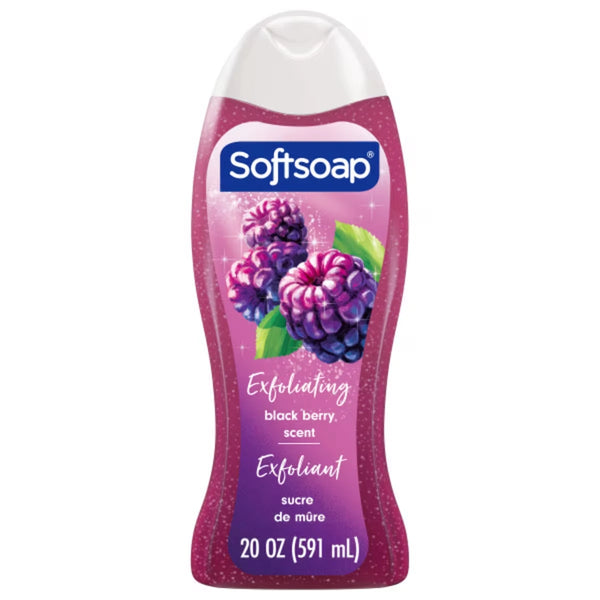 Gel de Baño Exfoliante Mora Dulce Softsoap