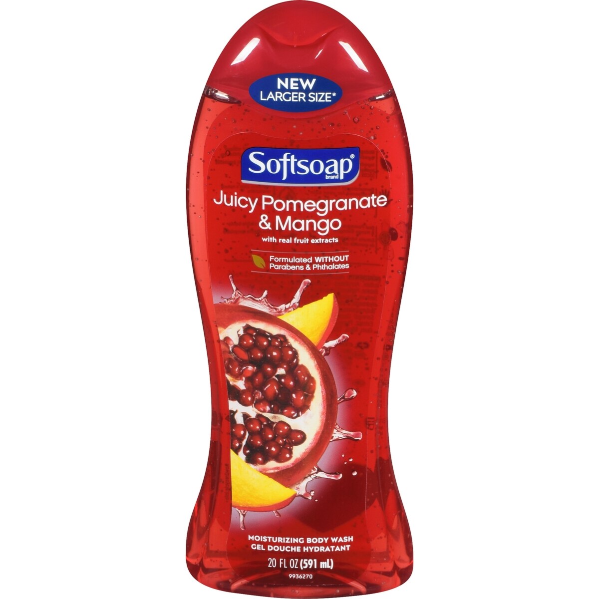 Gel de Ducha Hidratante Granada y Mango 591 ml Softsoap