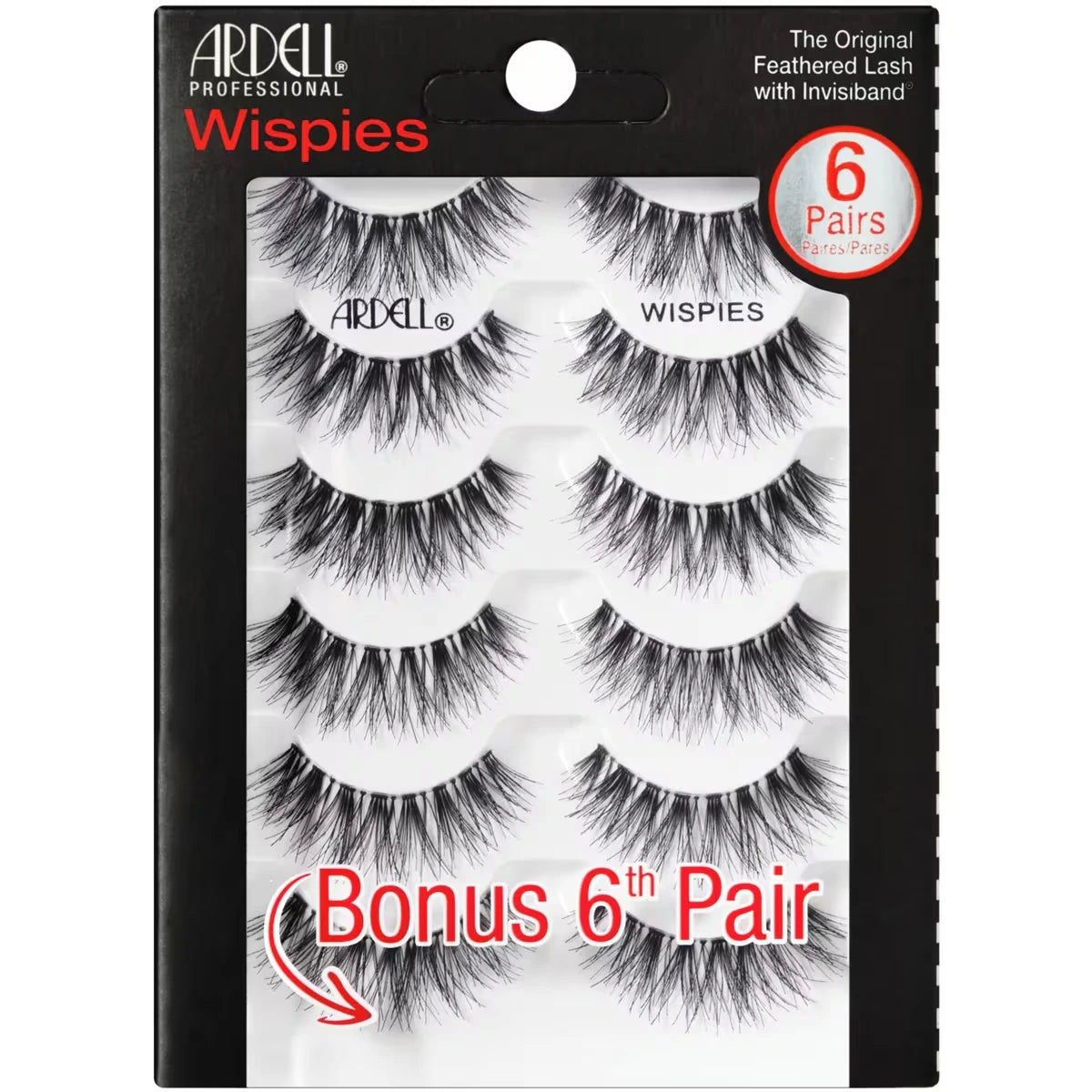 Pestañas Postizas Wispies 5 Pares Ardell