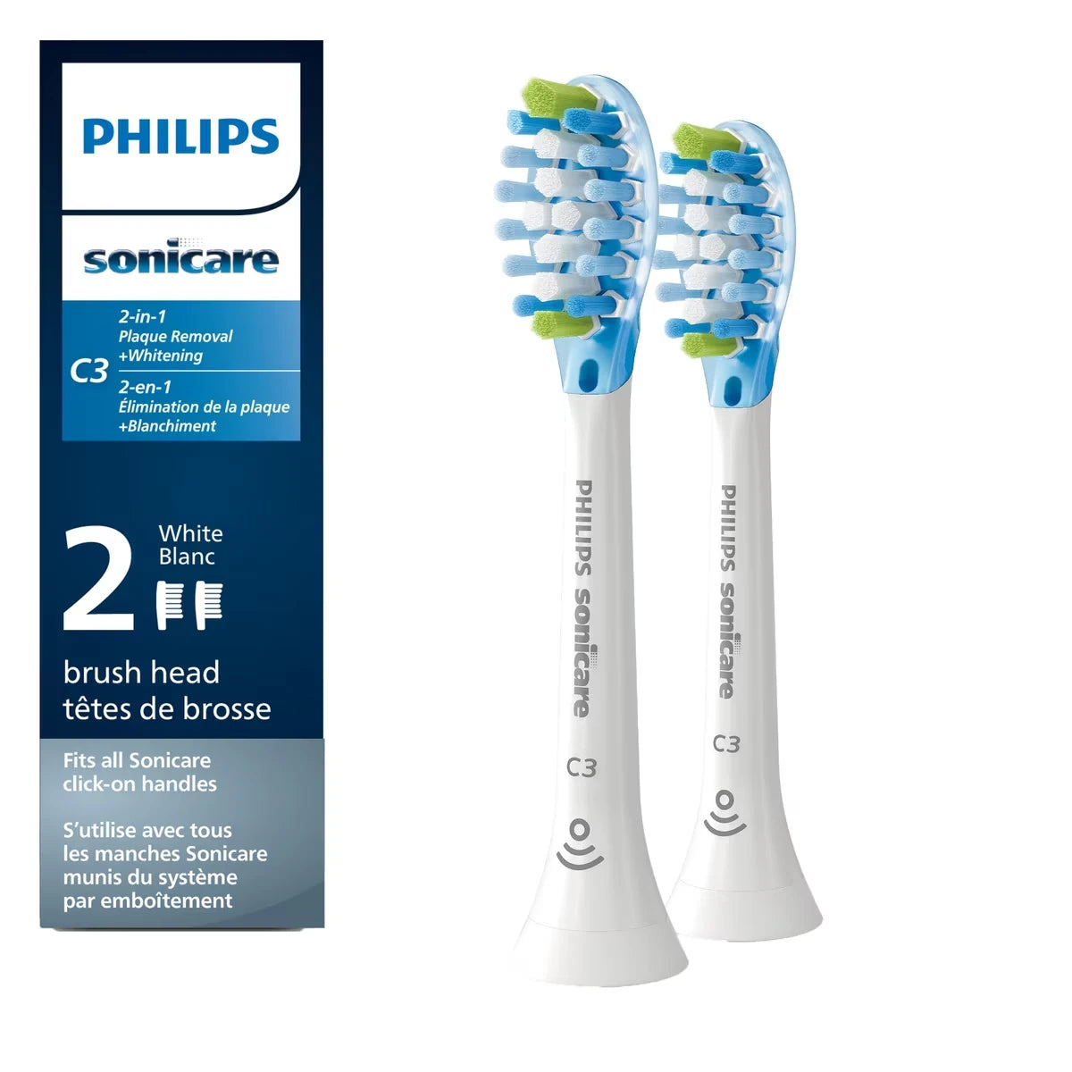Cabezales de Repuesto Sonicare Premium Control de Placa Philips