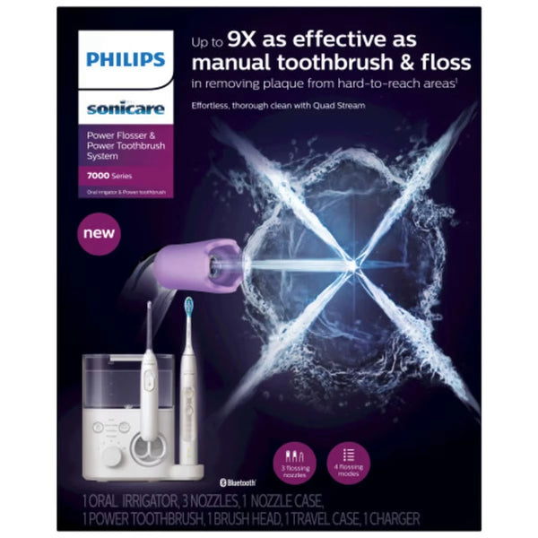 Irrigador Dental Power Flosser 7000 ExpertClean Philips