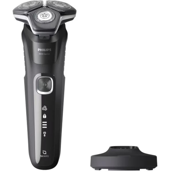 Afeitadora Serie 5000 en Seco y Húmedo con Base de Carga Philips