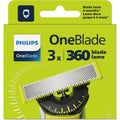 Cuchillas Flexibles OneBlade 360 QP430/50 3 Unidades Philips