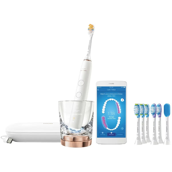 Cepillo de Dientes Eléctrico Sonicare DiamondClean Smart 9700 Philips