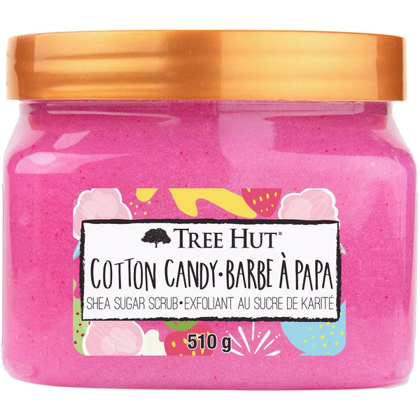 Exfoliante Corporal de Karité Algodón de Azúcar Tree Hut