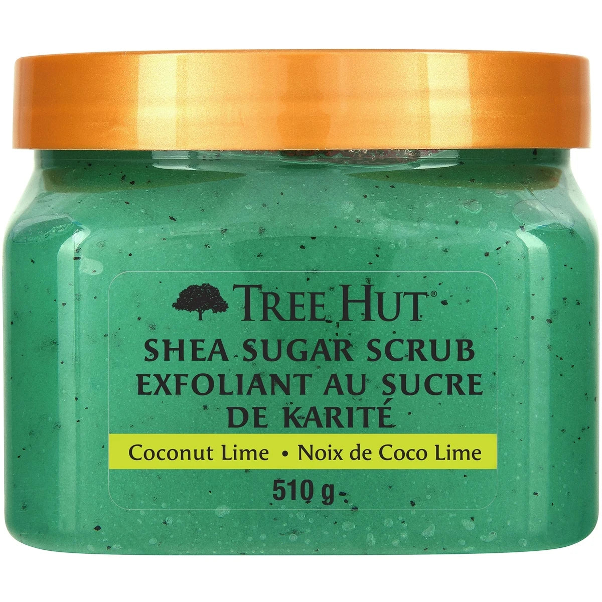 Exfoliante Corporal Coco Lime con Azúcar de Karité Tree Hut