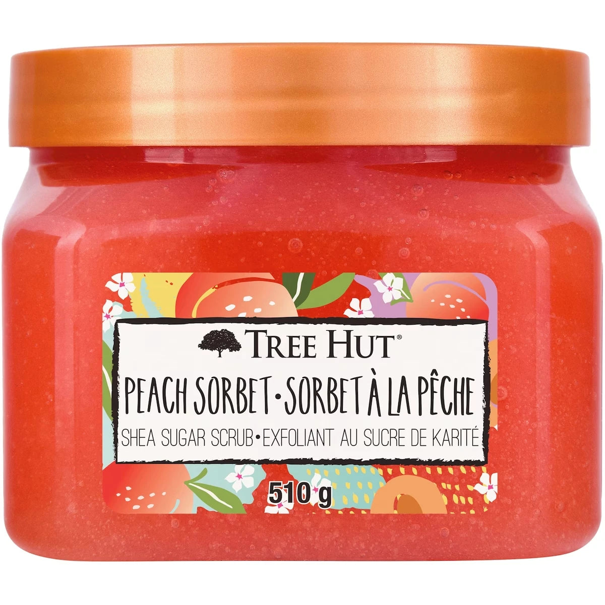 Exfoliante Corporal de Azúcar Sorbete de Durazno Tree Hut