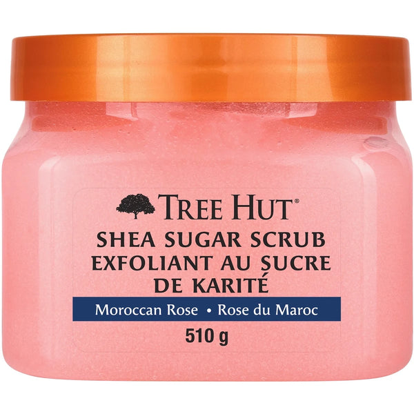 Exfoliante Corporal Rosa de Marruecos con Azúcar de Karité Tree Hut