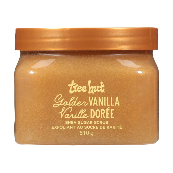 Exfoliante Corporal Vainilla Dorada con Azúcar de Karité Tree Hut