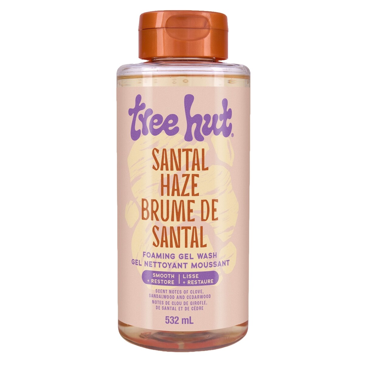 Gel Limpiador Espumoso de Sándalo Tree Hut
