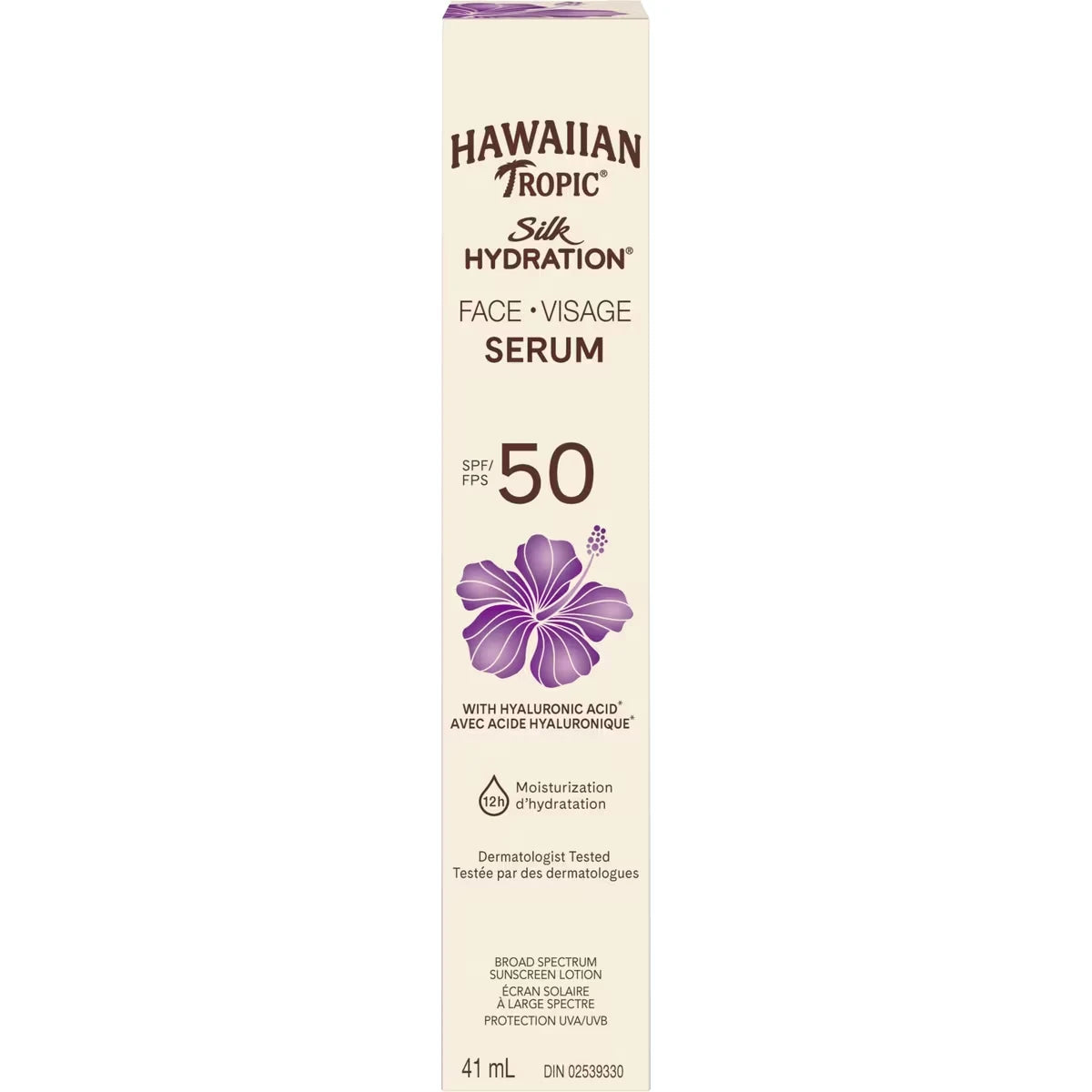 Protector Solar Facial en Sérum Silk Hydration SPF 50 Hawaiian Tropic