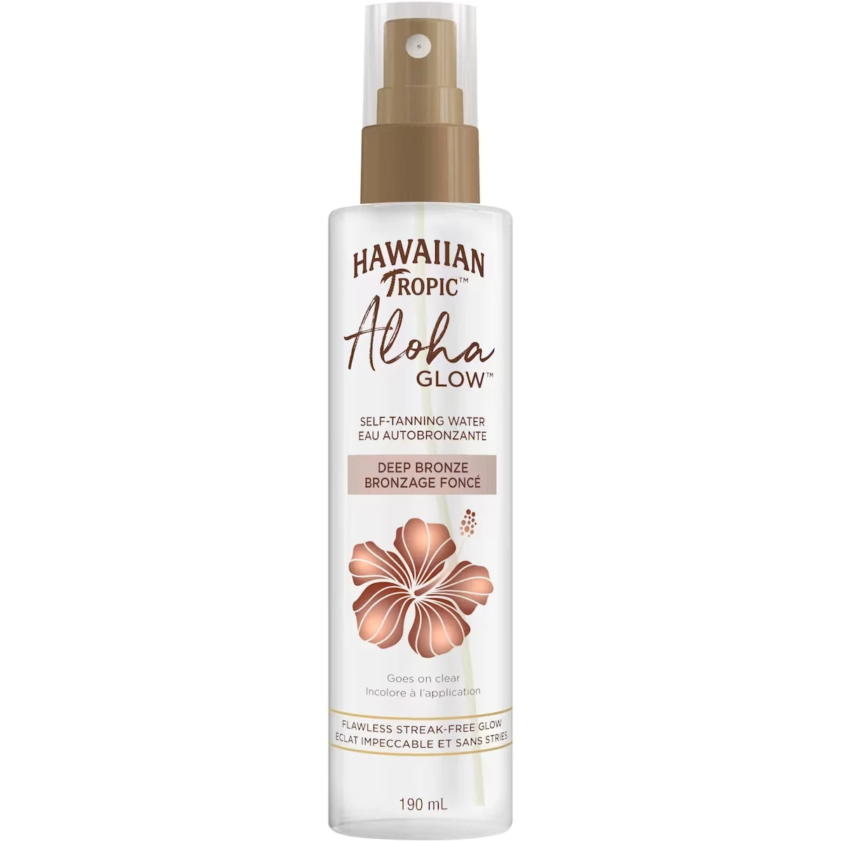 Agua Autobronceadora Aloha Glow Tono Oscuro Hawaiian Tropic