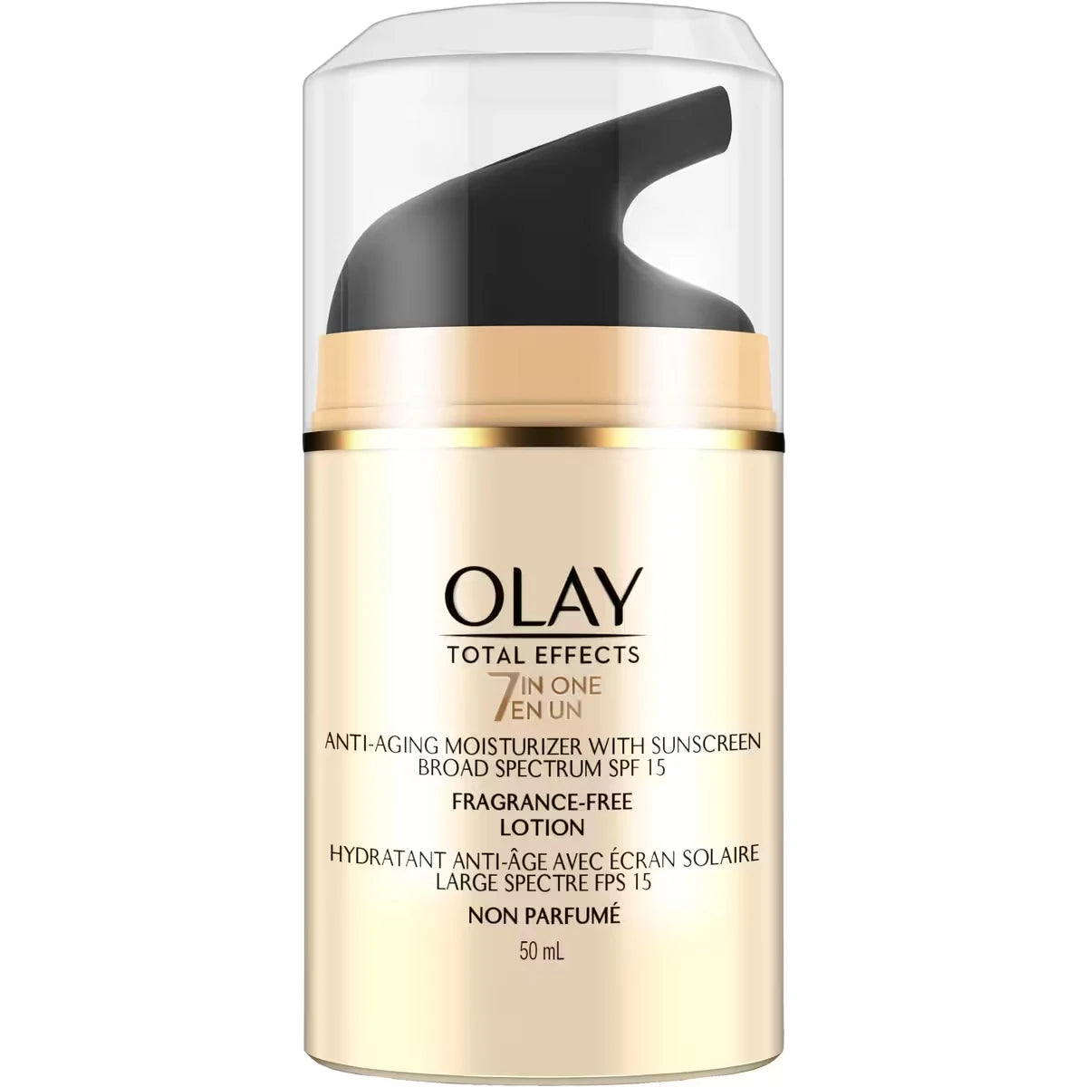 Protector Solar Facial Total Effects Antiedad Hidratante Olay