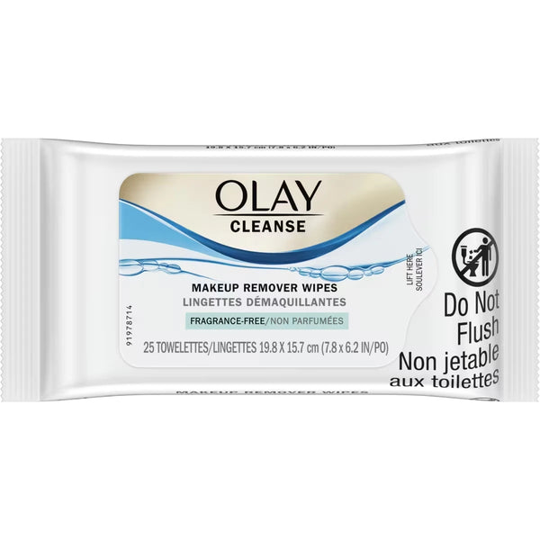 Limpiador Facial Cleanse Desmaquillante Toallitas sin Fragancia Olay
