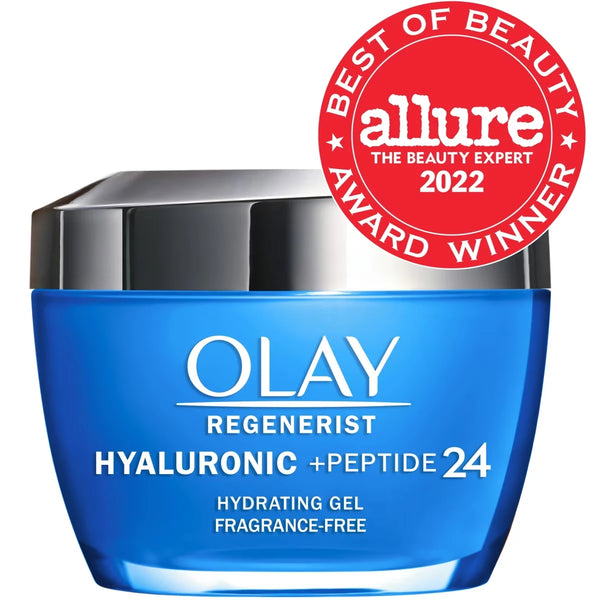 Hidratante Facial Regenerist Hyaluronic + Péptidos 24 Gel Face Olay