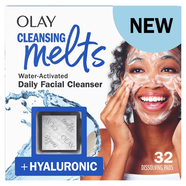 Láminas Limpiadoras Faciales con Ácido Hialurónico 32 Uds Olay