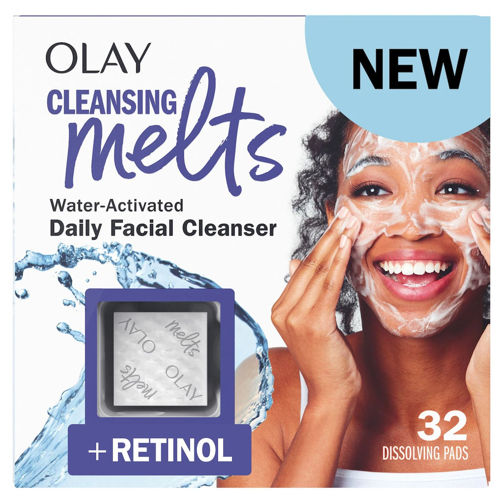 Limpiador Facial Cleansing Melts Retinol 12 un. Olay