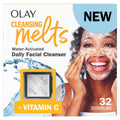 Limpiador Facial Cleansing Melts + Vitamina C 32 un. Olay