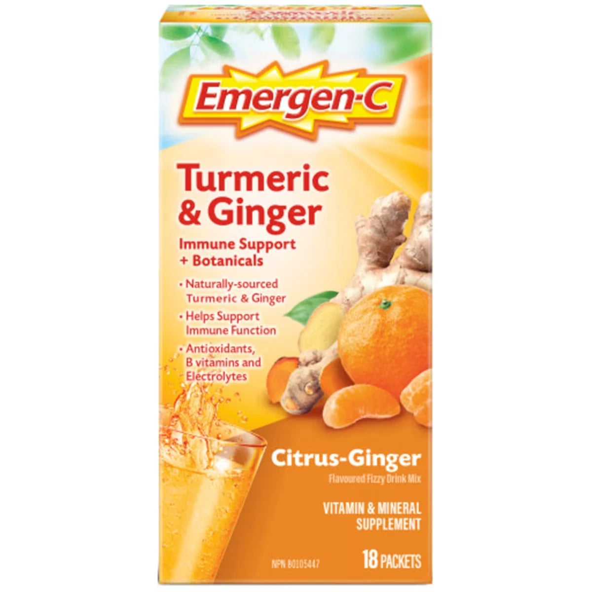 Suplemento Cúrcuma y Jengibre Emergen-C