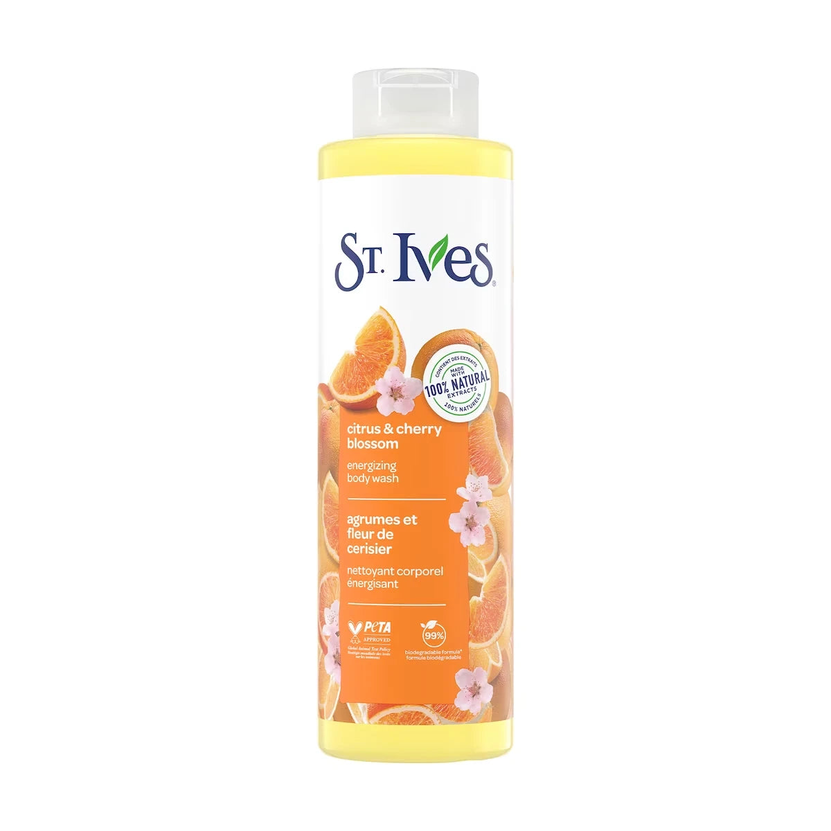 Gel de Ducha Limpiador Corporal Energizante 650 ml St. Ives