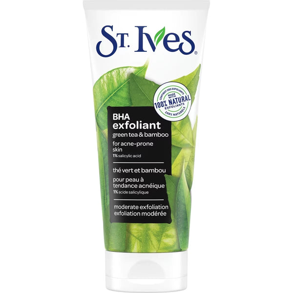 Exfoliante Facial Té Verde y Bambú 170 g St. Ives