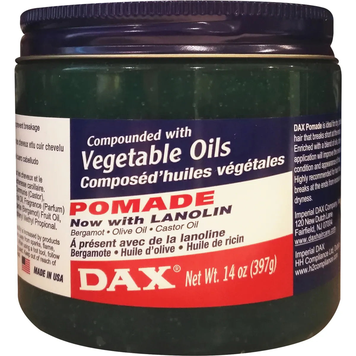 Pomada para el Cabello con Lanolina Dax