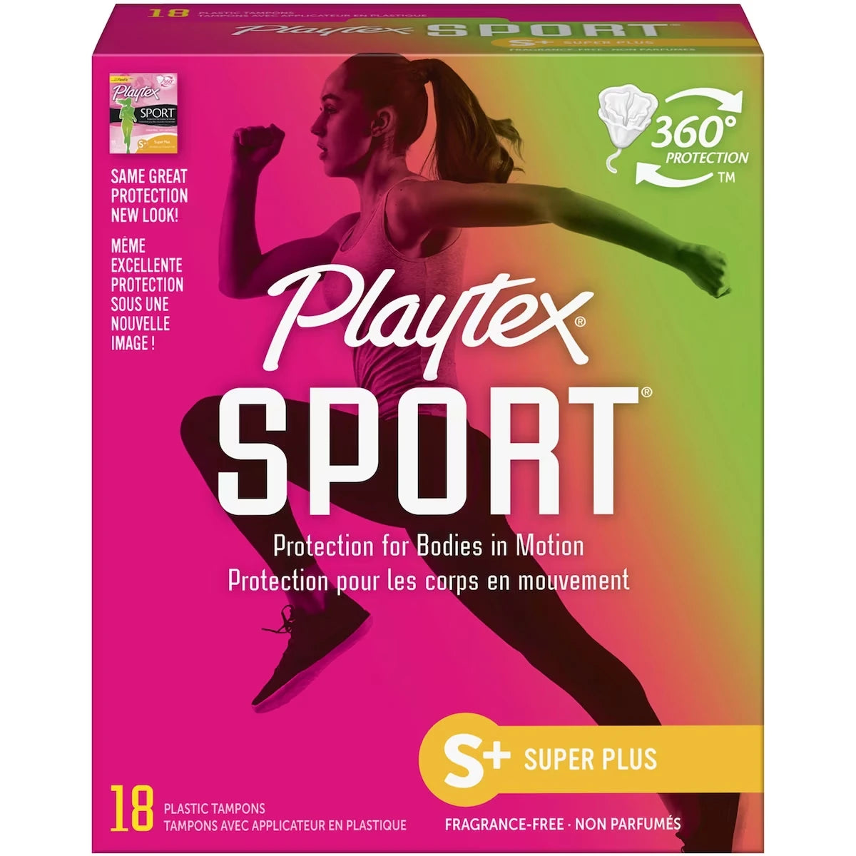 Tampones Sport sin Perfume Absorción Super Plus Playtex