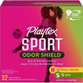 Tampones Sport Odor Shield sin Perfume Regular y Super Playtex