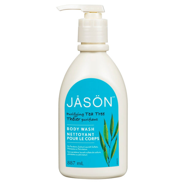 Gel de Ducha Limpiador para el Cuerpo Árbol de Té Purificante Jason