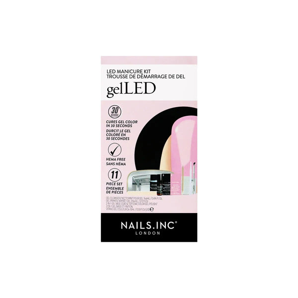 Kit de Esmalte de Uñas Pink Chiffon Nails Inc