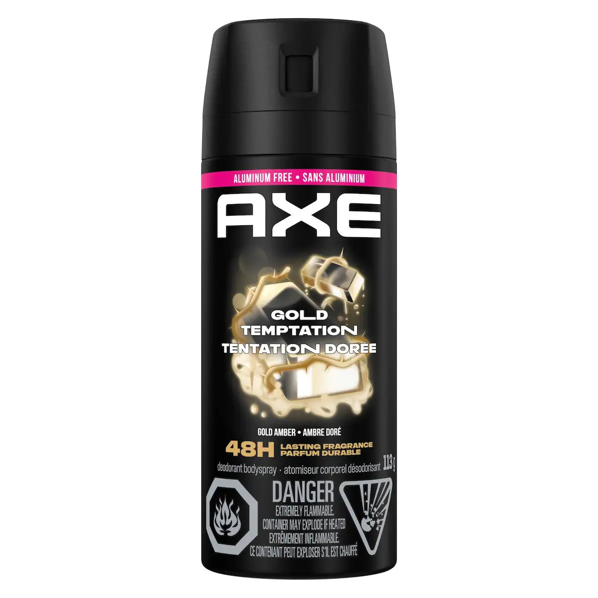 Desodorante en Spray Seco Gold Temptation 113 g Axe