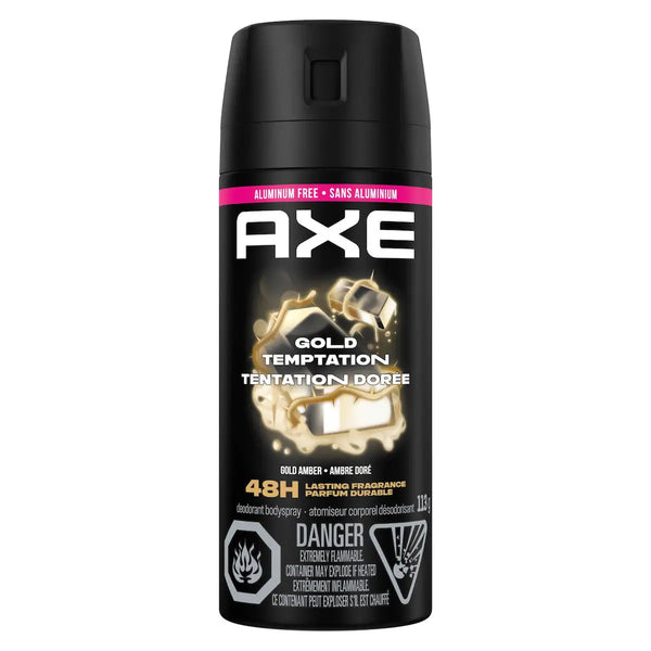 Desodorante en Spray Seco Gold Temptation 113 g Axe