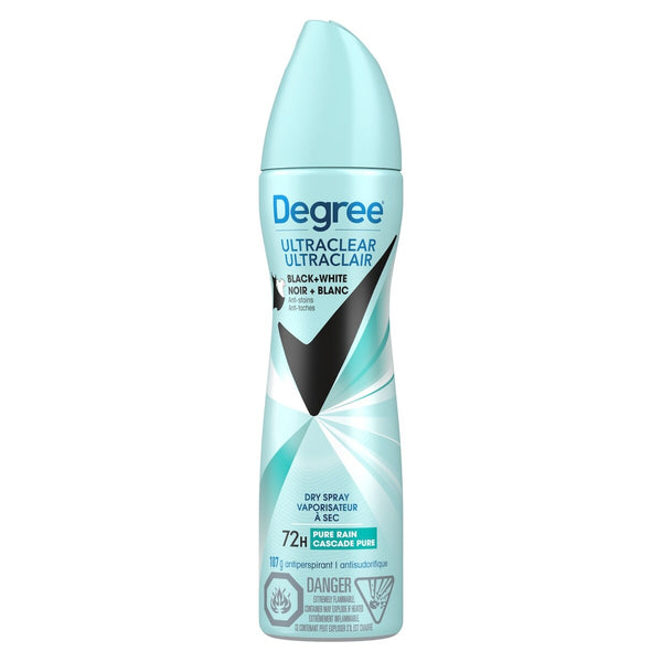 Antitranspirante Spray Seco Dove Black+White Eau Vive Degree
