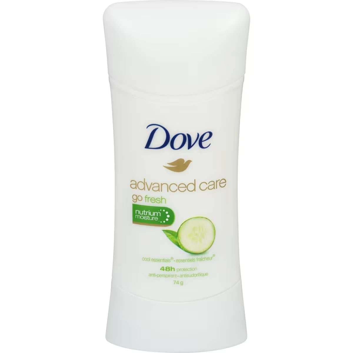 Antitranspirante Cuidado Avanzado Frescura 74 g Dove