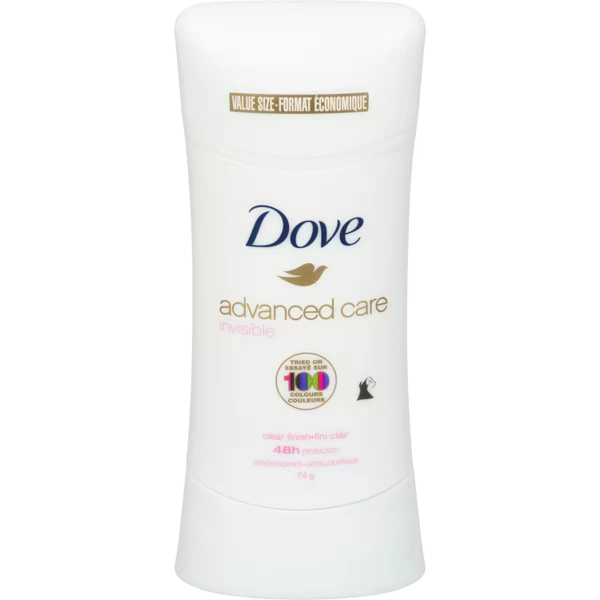 Antitranspirante Stick Transparente Finish Protección Dove