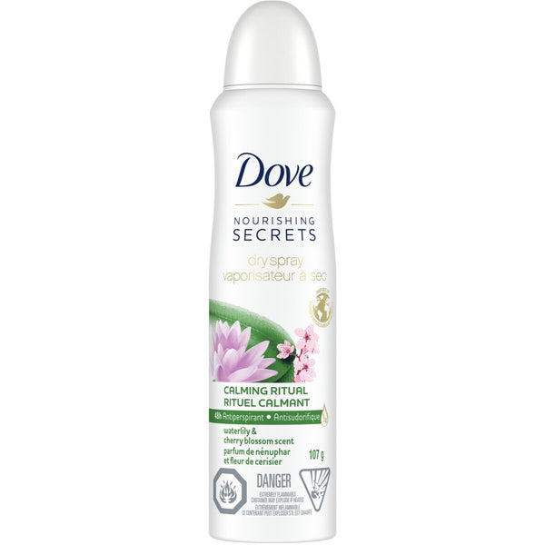 Antitranspirante en Spray Seco Nutritivo Mujer 107 g Dove