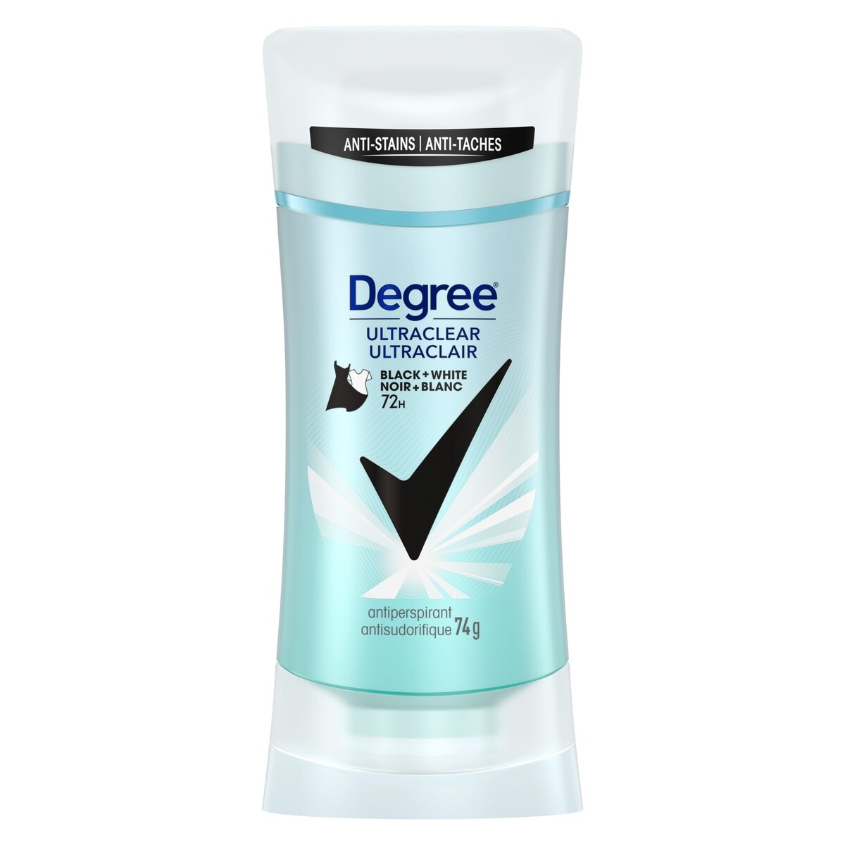 Antitranspirante en Barra UltraClear Black+White 74 g Degree