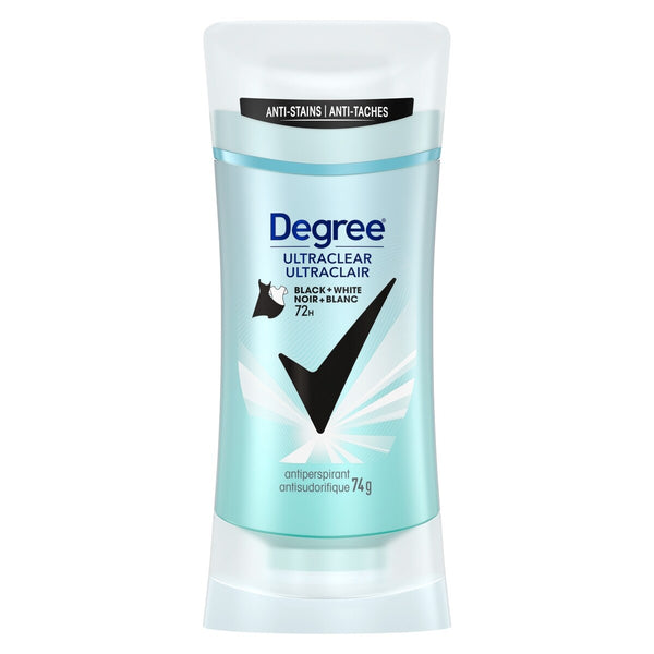 Antitranspirante en Barra UltraClear Black+White 74 g Degree