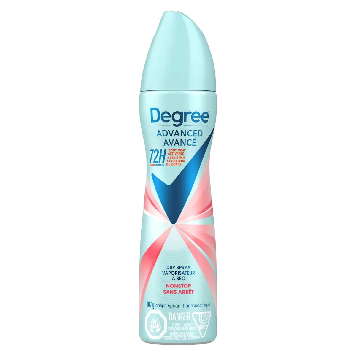 Antitranspirante en Spray Seco para Mujer 72 H Degree