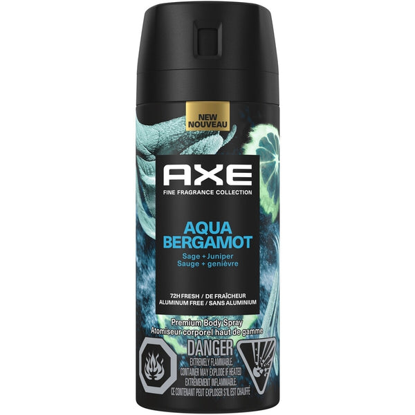 Spray Corporal Fine Fragrance Bergamota Acuática Axe