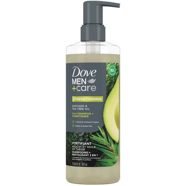 Shampoo + Acondicionador 2 en 1 con Limpiadores e Hidratantes Dove