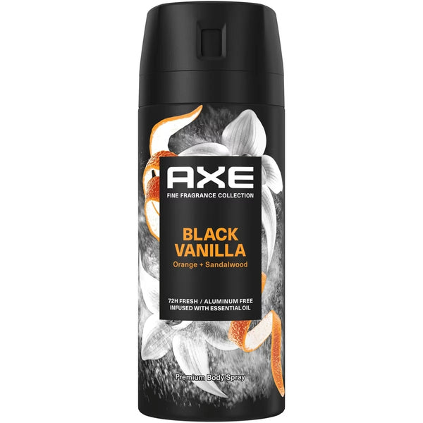 Spray Corporal Fine Fragrance Vainilla Negra Axe