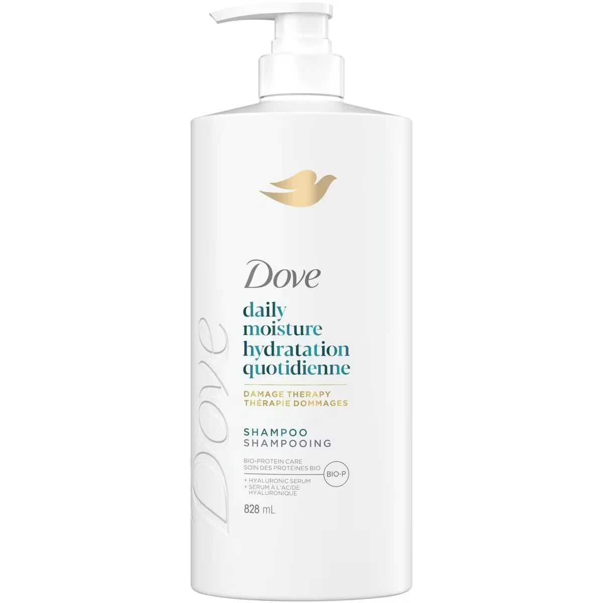 Shampoo para Cabello Seco Hidratación de Uso Diario 828 ml Dove