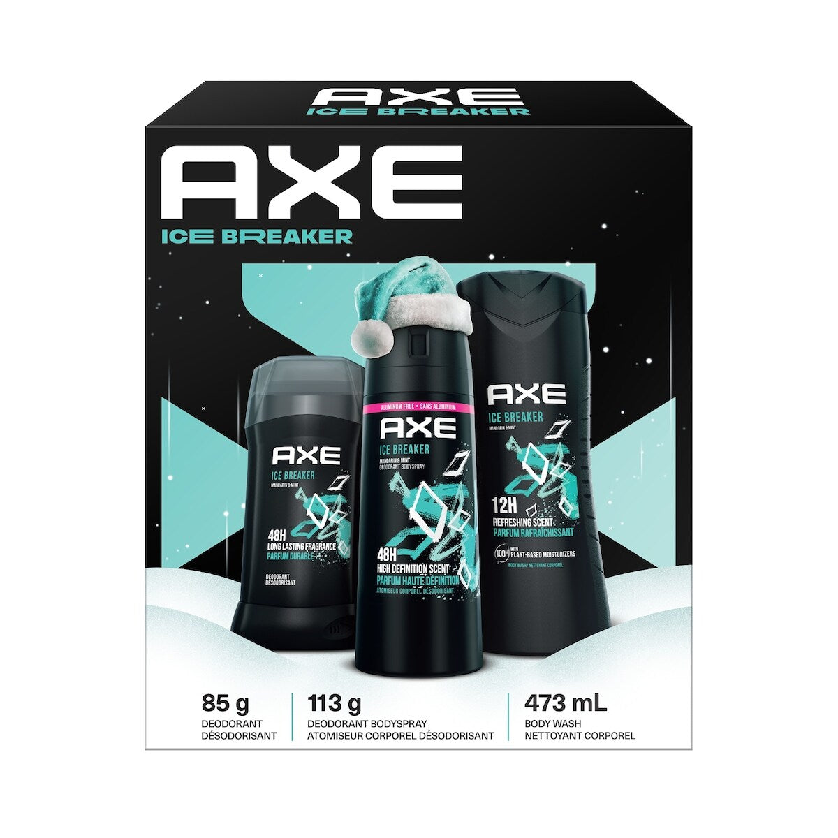 Set de Regalo Ice Breaker con Gel de Ducha Axe