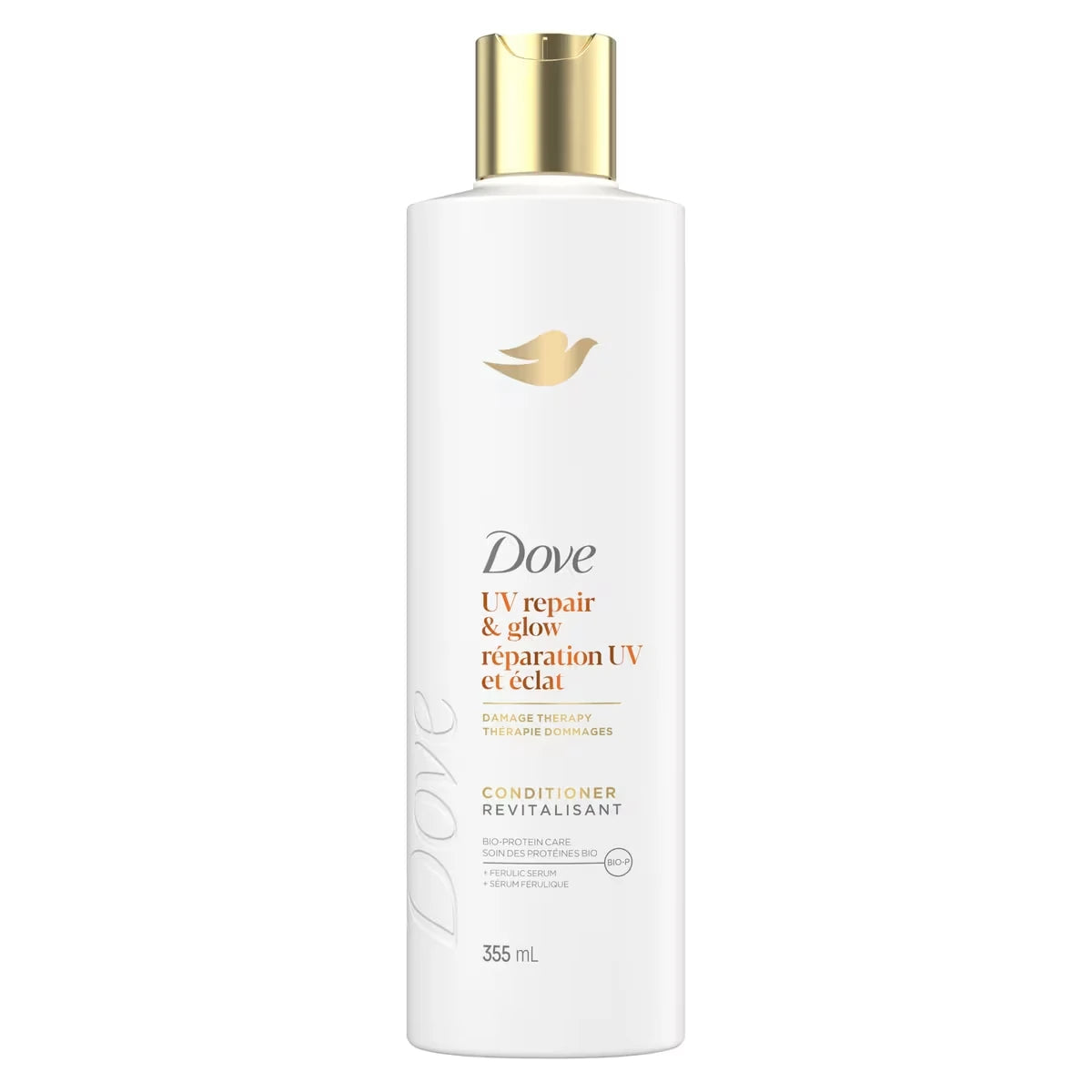 Acondicionador Damage Therapy Reparación y Brillo UV 355 ml Dove